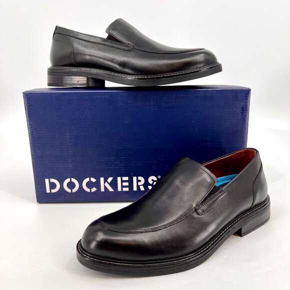 Dockers Linchfield Loafers Size 7M Black Leather Supreme Comfort Dress Shoes main image 13